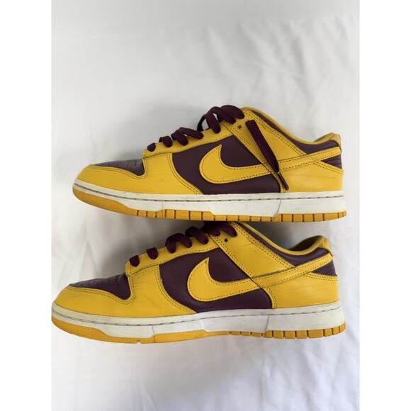 Size 9 - Nike Dunk Low Arizona State DD1391-702 Pre-Owned - Picture 2 of 10